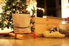 Amazon parcel under Christmas tree