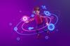 Metaverse VR illustration
