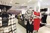 Clothing sales were down in the last year at Marks & Spencer