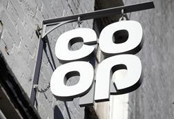 Co-op store sign